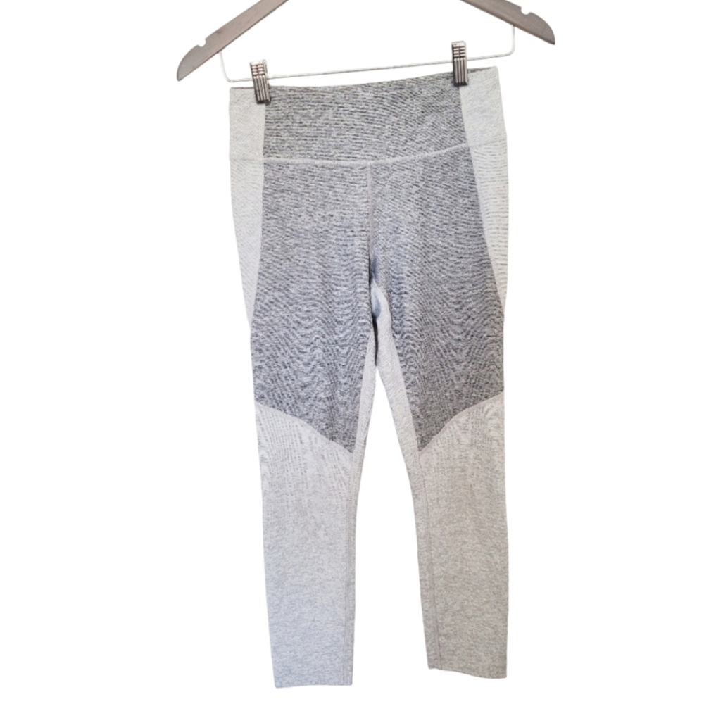 Outdoor voices two-tone gray leggings 7/8 Small - Picture 3 of 7